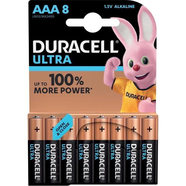 Duracell Ultra Power AAA Batterijen - Alkaline - 8 stuks