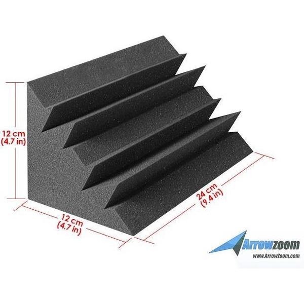 Akoestisch Studioschuim, Geluidsdemping panelen, Bass Trap Mini - 12 X 12 X 24 cm
