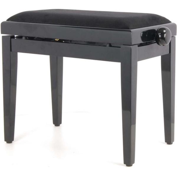 PB-45 PE pianostoel zwart polished