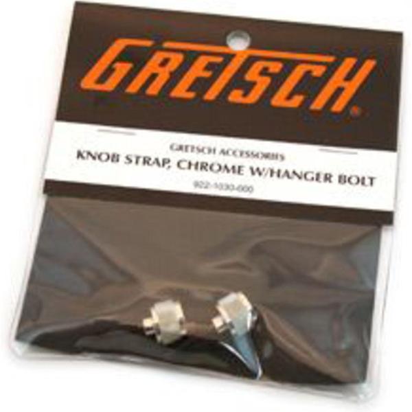 gordelknopf incl. schroef Chrome, 2 st.