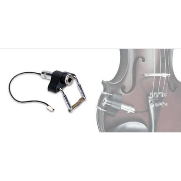 V-200 Violinen Piezo PU incl. contrastekker voor Kinnhalte Violinen