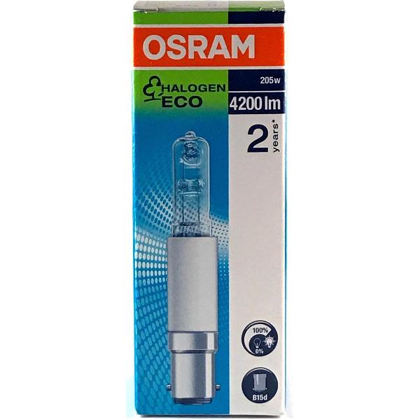 Osram Halolux Ceram Eco Halogeenlamp - B15d - 200W