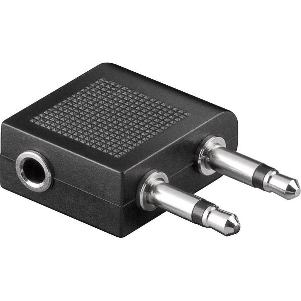 Goobay 3,5mm Jack stereo audio vliegtuigadapter
