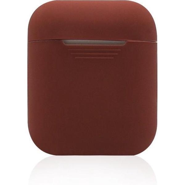 Bescherm Hoesje Cover voor Apple AirPods Case - Bruin