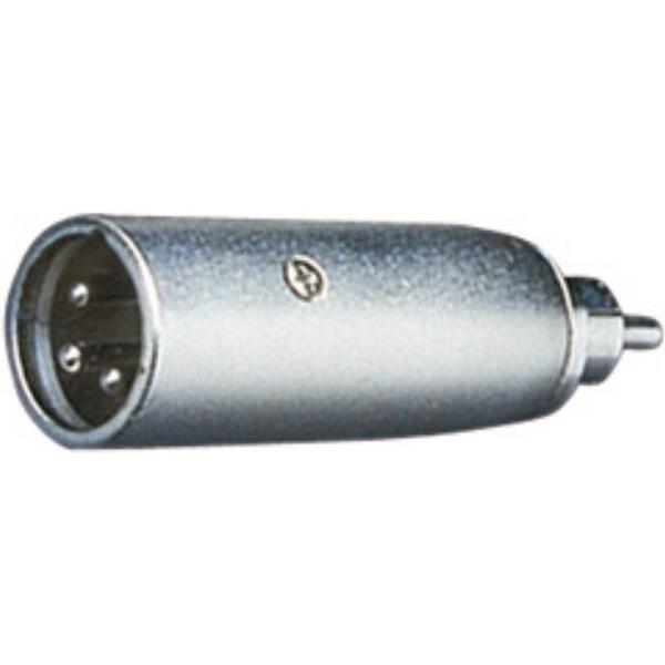 3 Pin XLR Male to RCA Phono Plug Adapter