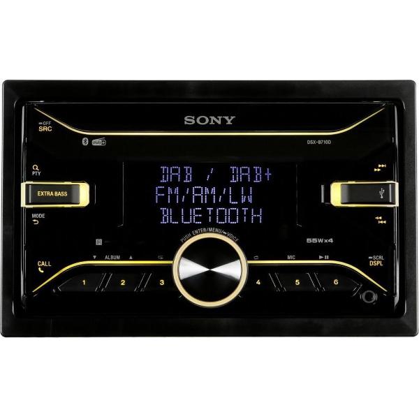 Sony DSXB710D.EUR 2-DIN Media-Tuner/USB/iPod/Bluetooth/DAB