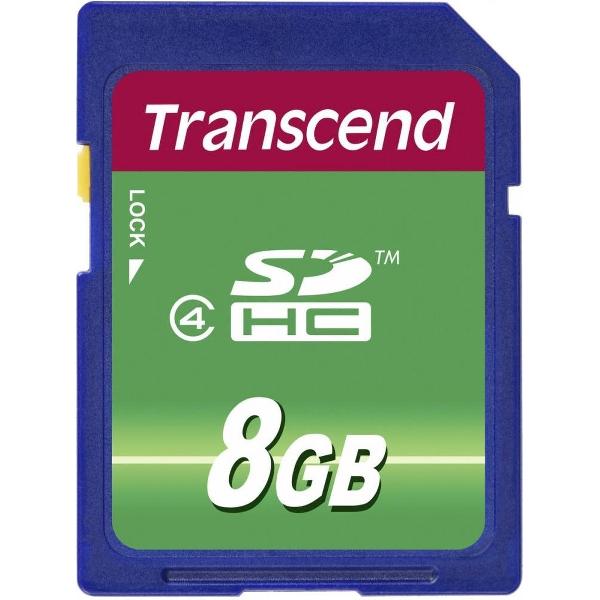 Transcend 8GB SDHC (Standard)