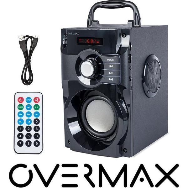 Overmax Soundbeat 2.0 -portable design Bluetooth speaker met FM, Micro SD, USB