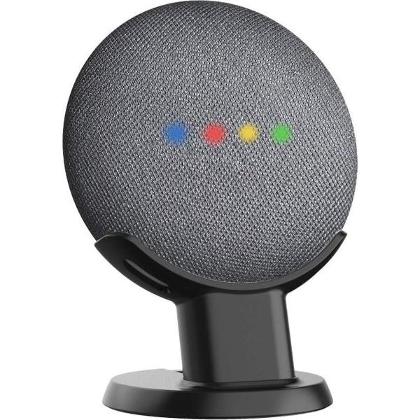 Antislip Tafel Standaard Houder Voor Google Nest Home Mini Smart Speaker - Zwart