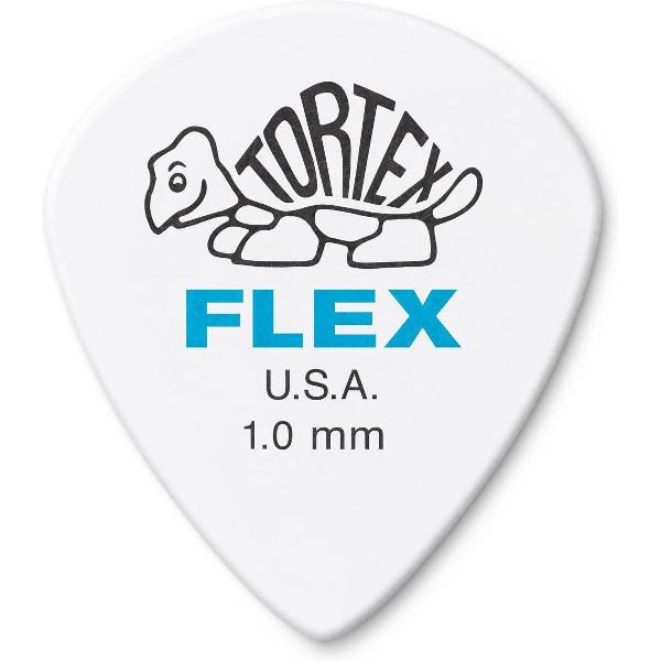 Dunlop Tortex Flex Jazz III 1.00 mm Pick 6-Pack Jazz plectrum