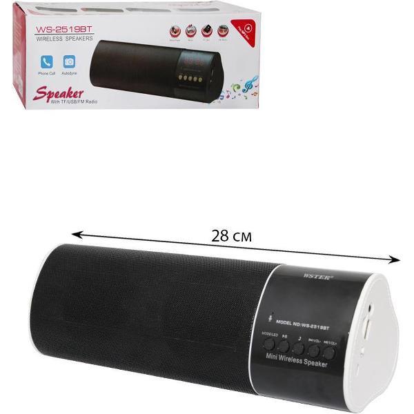 Speaker draadloos WS-2519bt met TF/USB/FM RADIO