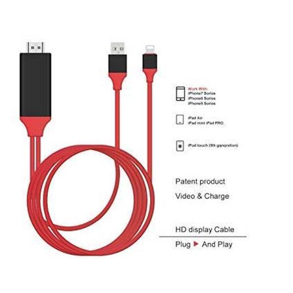 Xssive | Lightning to HMDI | HDTV Kabel 2M