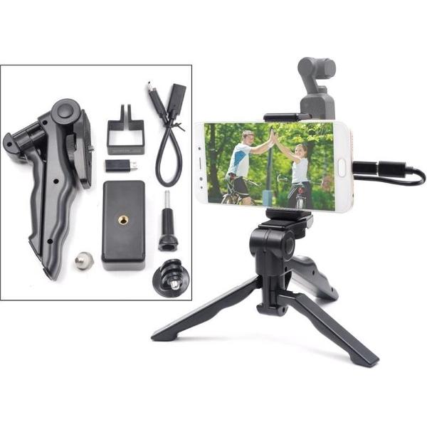 STARTRC ABS Handheld mobiele telefoon Vaste statiefset met Android USB-datakabel voor DJI OSMO Pocket