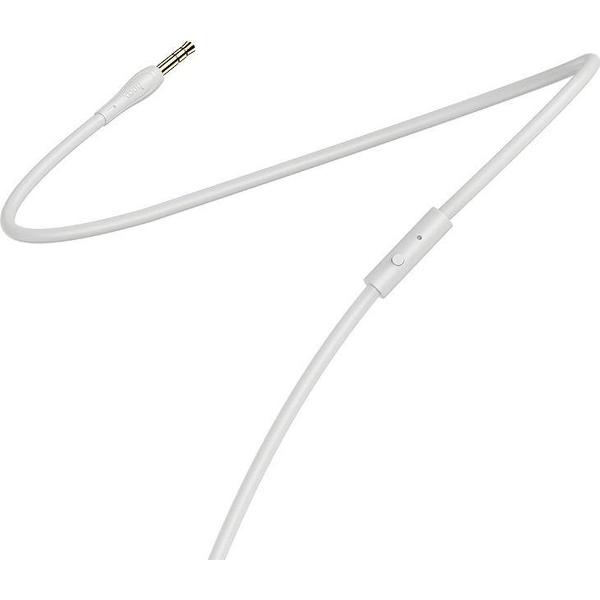 Premium Hoco UPA15 AudioJack kabel met microfoon - Aux naar Aux 3.5 mm - Audio Jack to Audio Jack