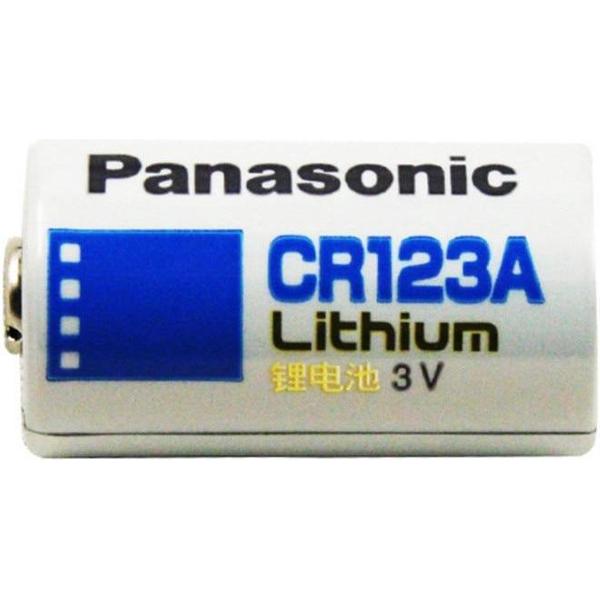 Panasonic CR123A Lithium 3 Volt Accu Batterij