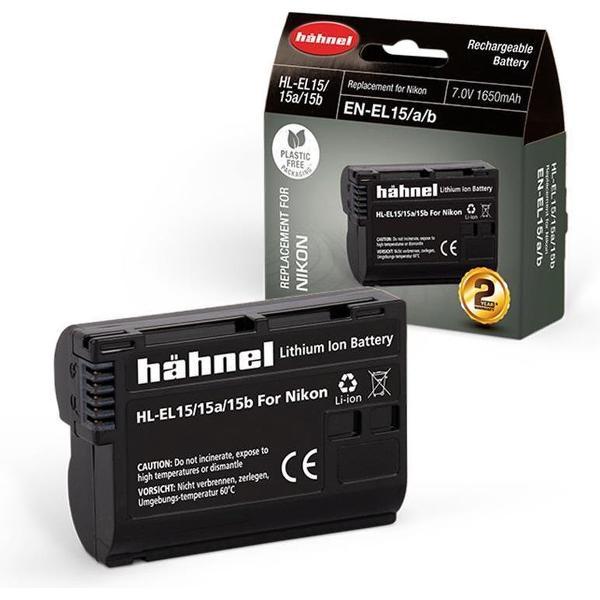 Hahnel HL-EL15 / 15a / 15b Li-Ion accu (Nikon EN-EL15)