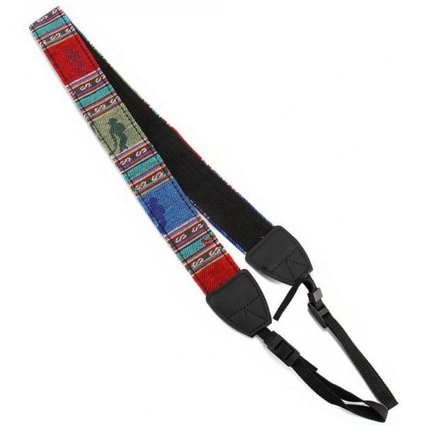 DW4Trading® Universele vintage verstelbare draagriem type 8 camera video canon sony nikon