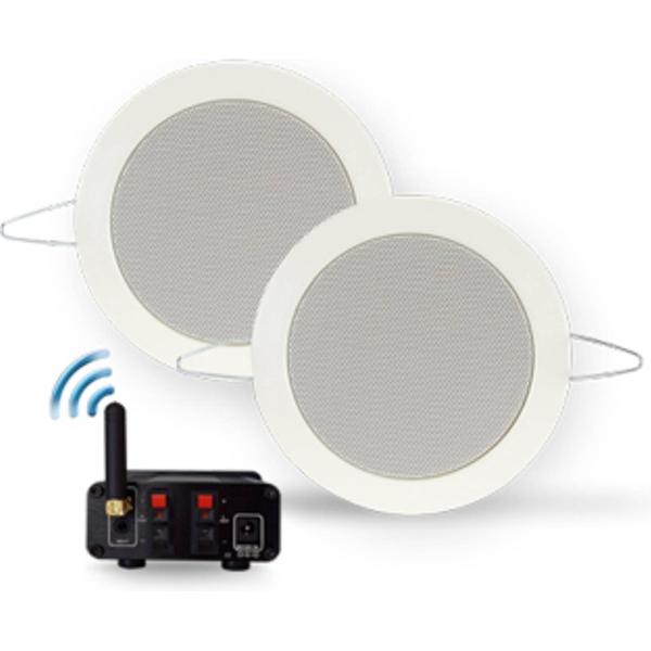 Aquasound BMN50Easy-TW Zwart, Wit luidspreker