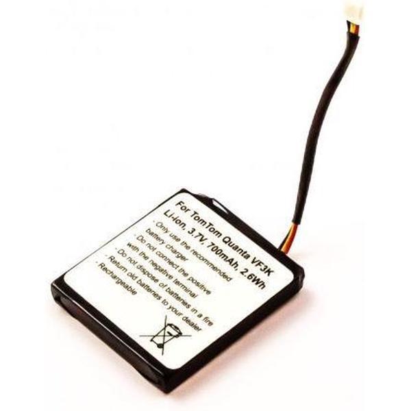 Battery TomTom Quanta VF3K, Li-ion, 3,7V, 700mAh, 2,6Wh