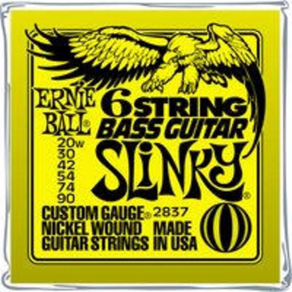 EB2837 20-90 6-string Baritone Slinky nikkel Plated