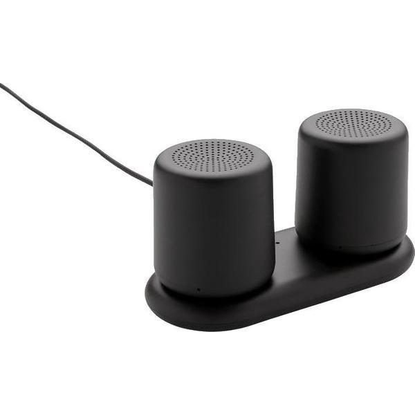 Xd Collection Speakers Bluetooth 11,5 Cm Abs Zwart/grijs 4-delig
