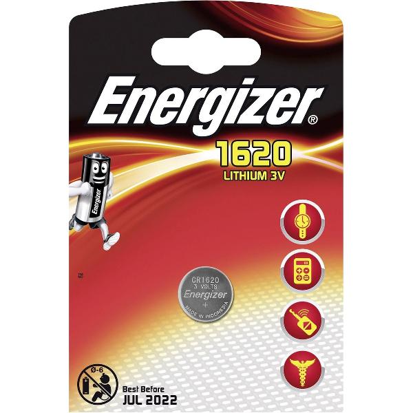 Energizer CR1620 3V knoopcel