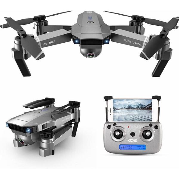Drone met 4K HD camera – GPS 5G WIFI FPV - Zilver