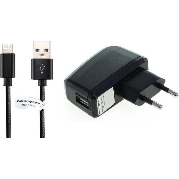2A oplader en oplaadkabel. 3 m Oplaadsnoer met adapter stekker Past ook op Apple. iPad Pro 9.7, iPad Pro 10.5, iPad Pro 12.9 (2017)