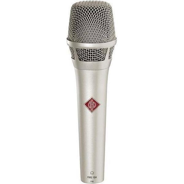 Neumann KMS 104 Plus - nickel - Cardioide condensator zangmicrofoon, optimaliseerd voor vrouwelijke stemmen, nickel