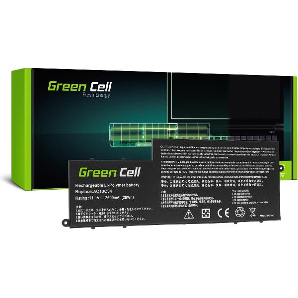 Batterij AC13C34 voor Acer Aspire E3-111 E3-112 E3-112M ES1-111 ES1-111M V5-122P V5-132P