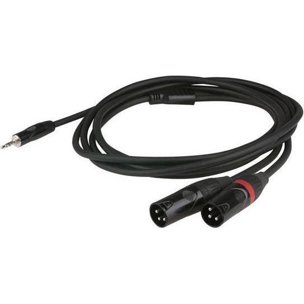 DAP FLX46150 - Stereo Mini Jack -> 2x XLR (male)