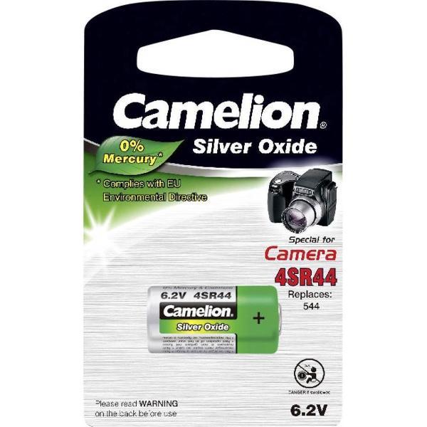 Camelion Silver Oxide 4SR44 6,2v 0% Mecury - blister 1
