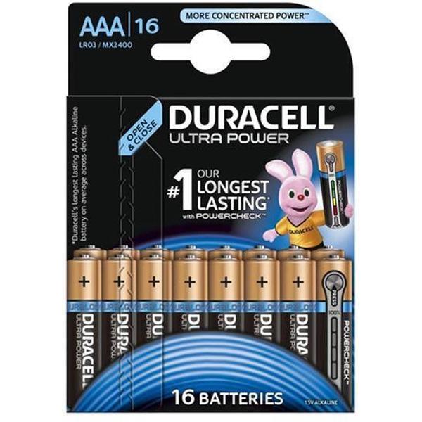 Duracell Ultra Power AAA batterijen - 16 stuks
