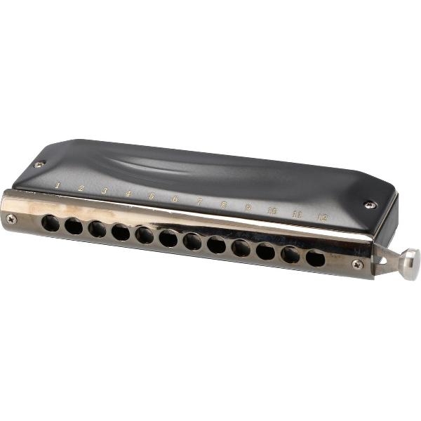 Fazley MHM-10-C 12-gaats C chromatische mondharmonica