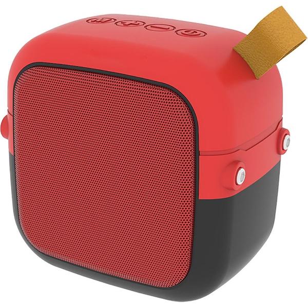 Draadloze Bluetooth Speaker - Aigi Feci - Rood - BES LED