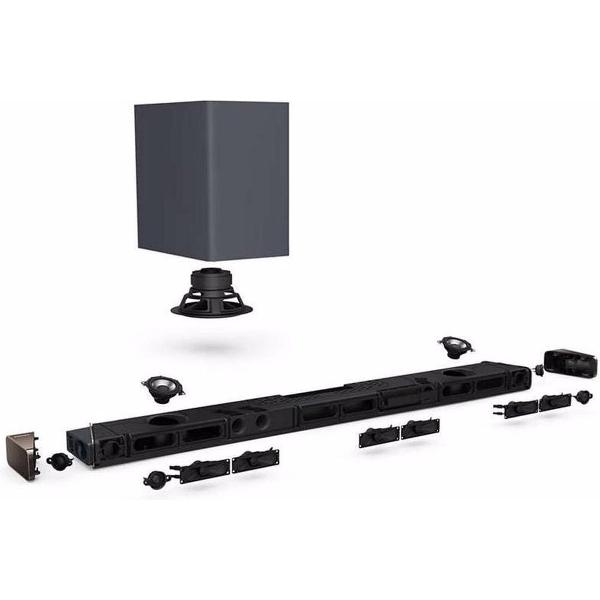Philips Soundbar 7.1.2 with wireless subwoofer 7.1.2 kanalen 450 W Zwart