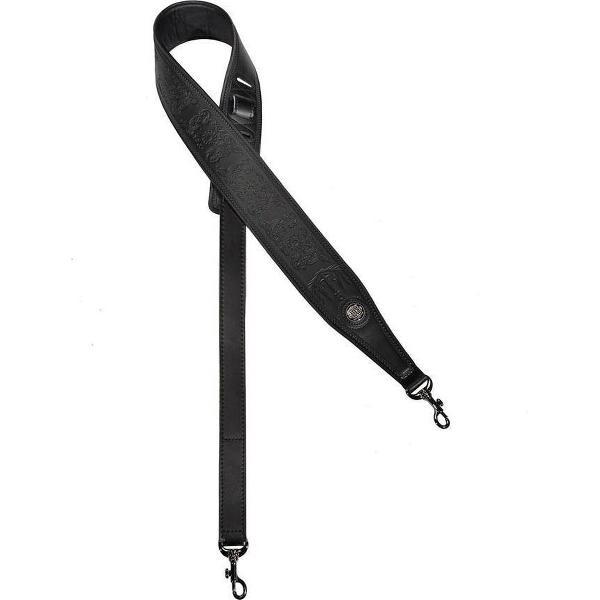 Banjoriem Buffalo I Series Leder Zwart GSTB-641-BK Gaucho