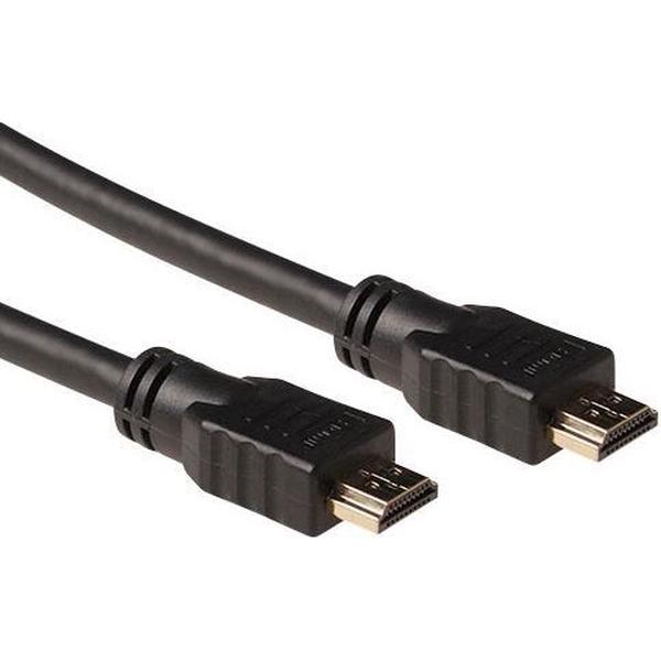 ACT AK3906 HDMI kabel 10 m HDMI Type A (Standaard) Zwart