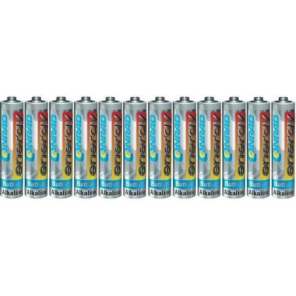 Conrad 658027 household battery Single-use battery AAA Alkaline 1,5 V