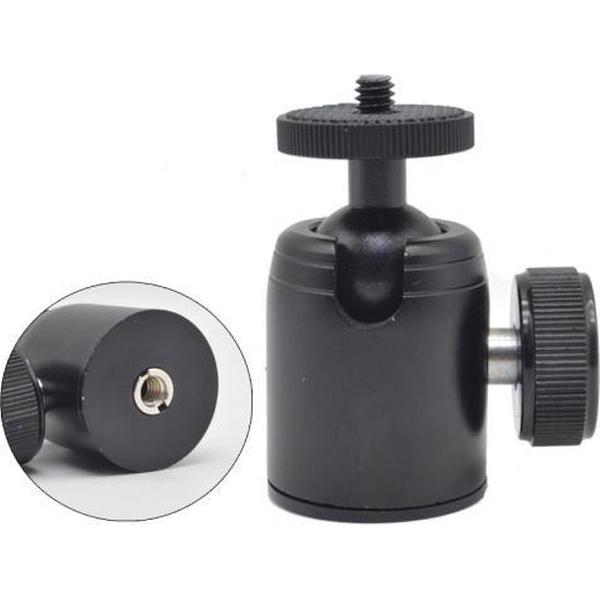 BH-906 Mini Desktop Aluminium Statief Mini Ball Head 360 Graden Pan 90 Graden Tilt Statief