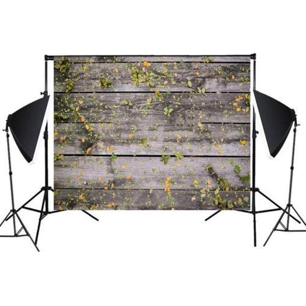 1,25 mx 0,8 m Imitatie Houtnerf Board Gourmet 3D Foto Fotografie Achtergronddoek (MB3)