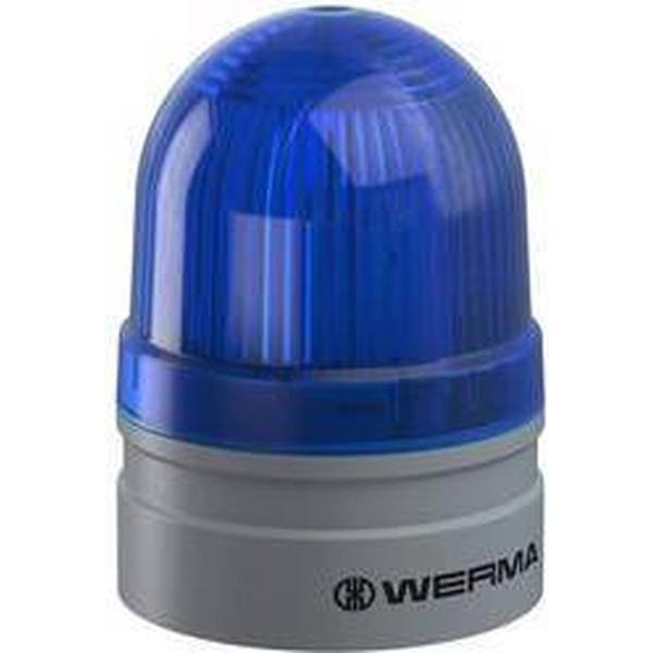 Werma Signaltechnik Signaallamp Mini TwinFLASH 115-230VAC BU 260.520.60 Blauw 230 V/AC