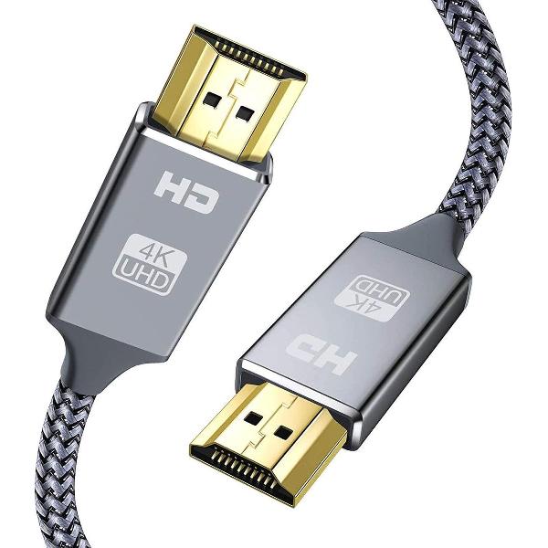 hdmi kabel 10 meter - ZINAPS HDMI-kabel grijs