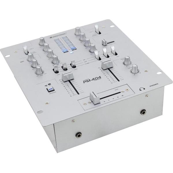 Omnitronic DJ-mixer PM-404 - Mengpaneel