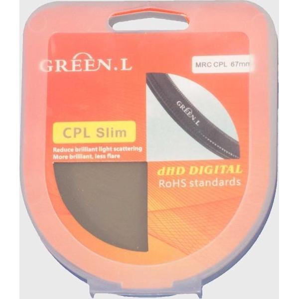 Green.L Slim MRC Circulair Polarisatiefilter 82mm