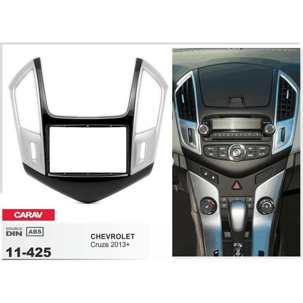 2-DIN CHEVROLET Cruze 2013+ (Silver) inbouwpaneel Audiovolt 11-425