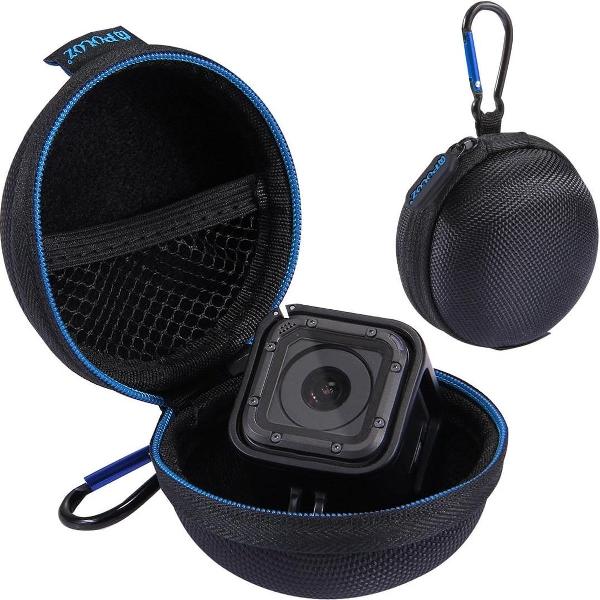 PULUZ Super Mini opbergdoos met Carabine voor GoPro HERO5 sessie / 4 sessie / sessie (zwart)