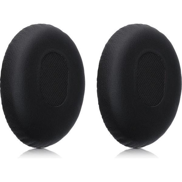 kwmobile 2x oorkussens voor Bose Quietcomfort 3 / OE1 koptelefoons - imitatieleer - voor over-ear-koptelefoon - zwart