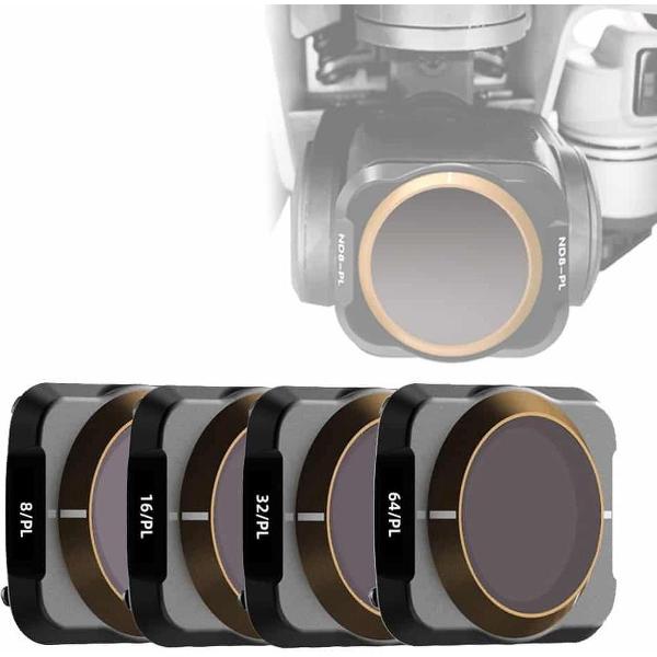 JSR Drone 4 in 1 ND8-PL + ND16-PL + ND32-PL + ND64-PL Lensfilter voor DJI MAVIC Air 2