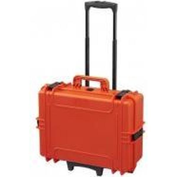 Gaffergear camera koffer 050 oranje trolley uitvoering - excl. plukschuim - 44,500000 x 25,800000 x 25,800000 cm (BxDxH)